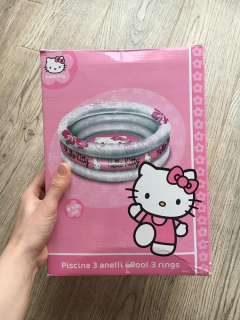 HELLO KITTY Ahoj Kitty Pool Ružový priemer 100cm