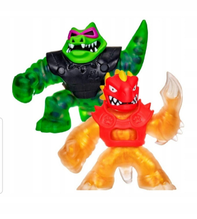 SPIDERMAN - Hrdinovia goo jit zu golden blanagon vs rock čeľuste