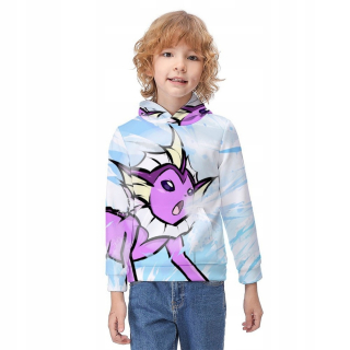 Pokémoni - Mikiny pre deti Ishmam Pokemon Vapuoreon 10-12Y