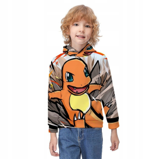 Pokémoni - Mikiny pre deti Pokemon Charmander 7-9Y
