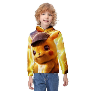 Pokémoni - Mikiny pre deti pokemon detektív pikachu 7-9Y
