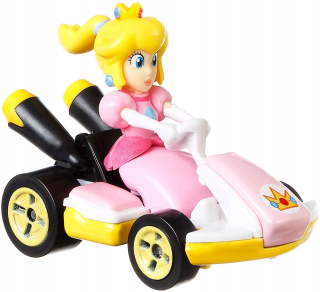 Super Mario - Príťažlivé kolesá Mario Peach Auto Car