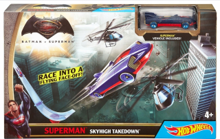 Superman - Hot Wheels Superman Car + Launcher