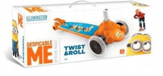 Mimoni  - Scooter Twist Roll Minionki Blue-Yellow F