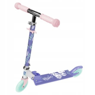 Elsa Frozen - Scooter Dvaja kolesové sedem pôdy ľadovej fialovej