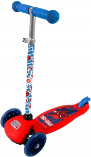 SPIDERMAN - Scooter Trojkolka Seven Spiderman Žiadne boxy
