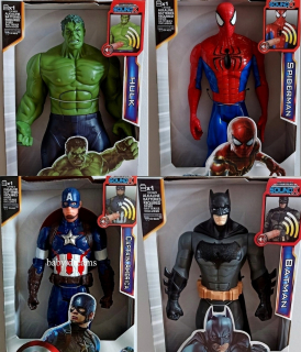 HULK - Hulk Batman Spider Man Captain America Figurine 4