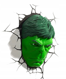 HULK - HULK HEAD 3D NIGHT NIGHT NIGHT NOTHERT STABTOU