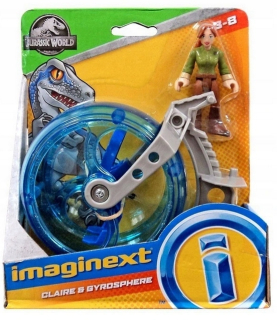 Jurský svet - Imaginext Jurassic World Claire a Żyrosfer FMX93