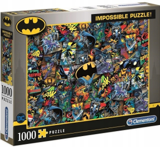 BATMAN -  Nemožné puzzle 1000 Batman Challenge Collage