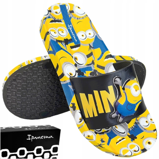Mimoni - IPANEMA FLIP-FLOPS MINIONKI CZARNE 28/29