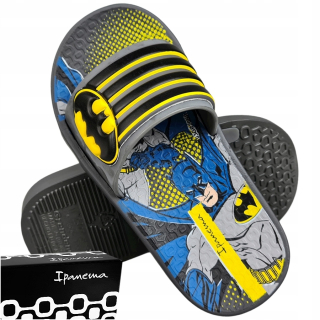 BATMAN -  Ipanema detský flip batman šedá 28/29