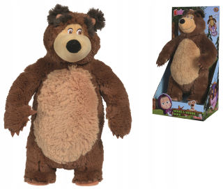 Máša a medveď - Interaktívny maskot 43cm Masha a medveď