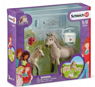 Pepa Pig - Islandský kôň a prvej pomoci Kit Obrázok Schleich 42430