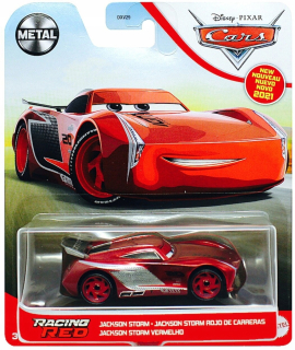 McQueen - Jackson Storm Storm Racing Red Car Cars Mattel