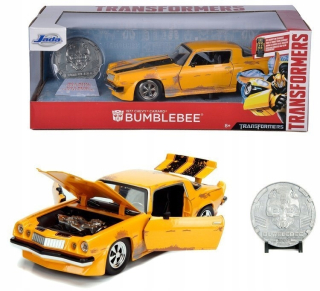 TRANSFORMERS - Jada Chevrolet Camaro 1977 Bumblebee 1:24 25311500