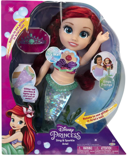 Elsa Frozen - Jakks Disney Princezná Singing a žiariace Ariel