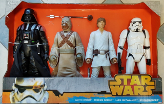 STAR WARS - Jakks Pacific Big-Figs Star Wars Nová nádej 4-Pack