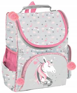 Aktovka školská taška - Unicorn School Bag pre dievča