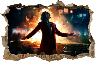 JOKER - Joker samolepka na stene 60x39 # 221