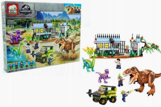Jurský svet - Jurasic World Attack Dinosaurus Station REX528EL
