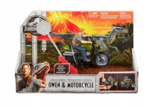 Jurský svet - Jurassic World Park Owen na motocykli Unikátny