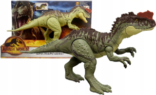 Jurské svetové vládanie dinosaurus yangchuanosaurus