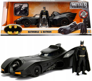 BATMAN -  Jada hračky Batman 1989 Batmobil, auto auto