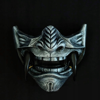 Japonská maska samuraja Oni démona Cosplay Horror Pr