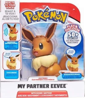 Pokémoni - Jazwares Pokemon Môj partner Eevee Interaktívne FI