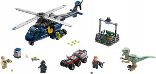 Jurský svet - Jurassic Svet Blue's Helicopter Pursuit Fit 75928