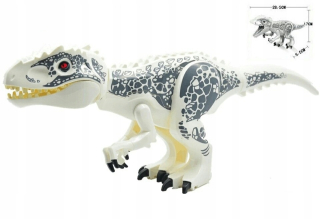 Jurský svet - Jurassic World Dinosaurus Indominus Rex Lego Card