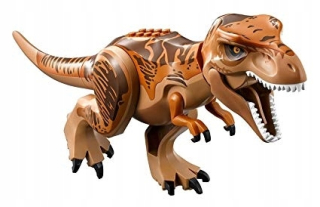 Jurský svet - Jurasský World Dinosaurus T-Rex Lego Card 28 cm