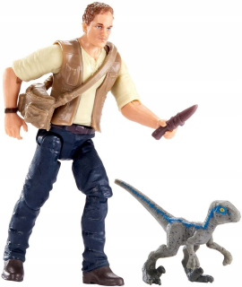 Jurský svet - Jurský svet Owen a Dinosaurus Baby Blue FMM01