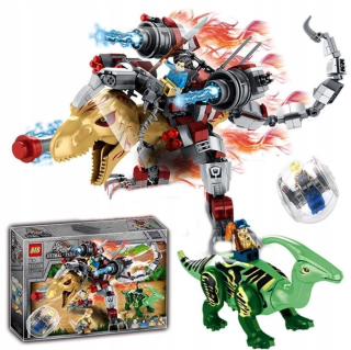 Jurský svet - Jurassic World Tyrannosaur versus mecha dinosaurus ZPL