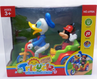Káčer Donald - Donald Duck Mouse Mouse micyklu Bike Rides hra