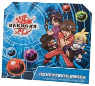 Bakugan - Adventný kalendár Bakugan 24 Príslušenstvo