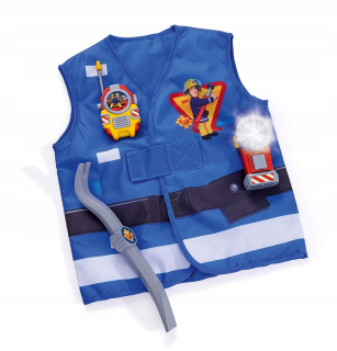 Požiarnik Sam - Vesta - Rescue Set hasič Sam kostým