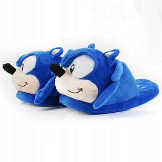 SONIC hračky - Papuče pre deti detí Sonic
