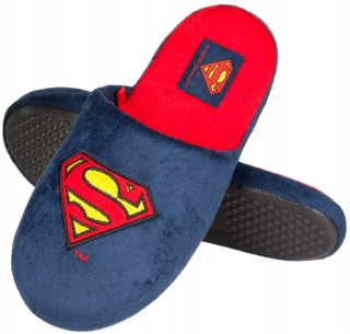 Superman - Detské papuče SOXO superman farebné teplé