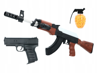 Kalashnikov pušky AK47 + Gun + guľa