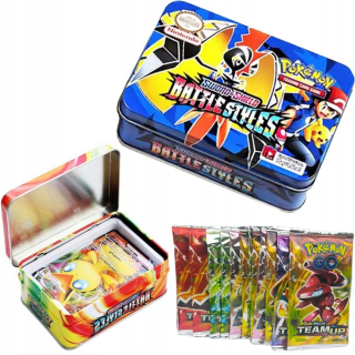 Pokemon Card 42 Art Metal Box Card Set