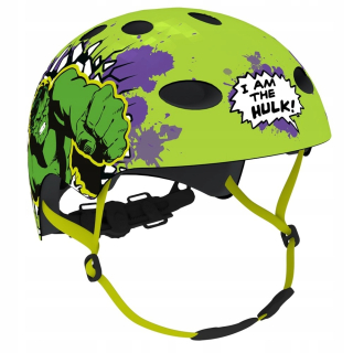 HULK - Bicykel Helmet Deti na valčekovom bicykli Hulk Marvel