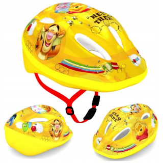 Medvedík Pú - Cyklistická helma SPORTOWY PRE DETI WINNIE THE POH