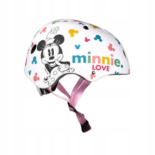 Minnie Mouse - Minnie Sport Helmet Biela veľkosť 54-58cm