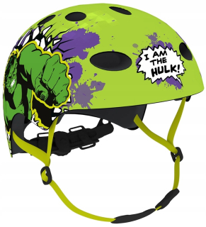 HULK - Športová prilba Bicykel Strong ABS 54-58 Avenger Hulk
