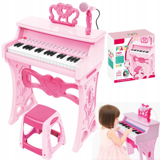 KLÁVESNICA PIANO ORGANY PRE DETI + MIKROFÓN 660