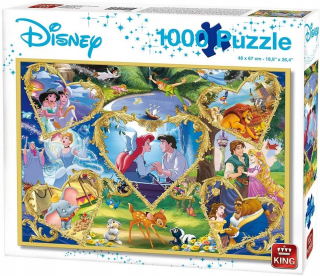 Leví kráľ - King Disney King Lion Mermaid Aladin Bambi Rust