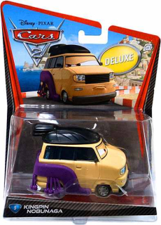 McQueen - Kingpin Nobunaga Player Sumo Car Cars Mattel