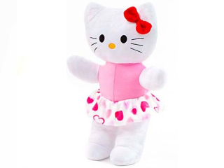 HELLO KITTY Kiti Kitty Kitten Mascot hračka Cuddly 26cm